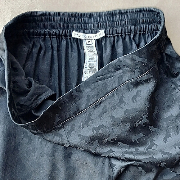Stella Mccartney Silk Gloria Horse Pajama P.J. Pant size Medium - Picture 2 of 5